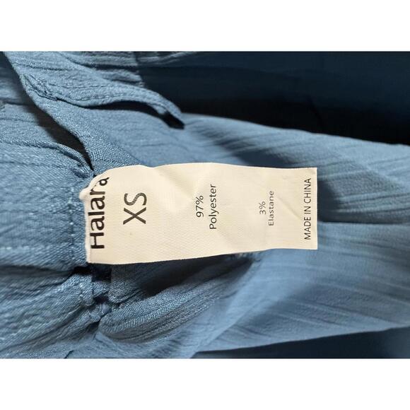 NWT Halara High Waisted Pocket Wide Leg Casual Linen-Feel Bermuda Shorts Size XS - Picture 6 of 7